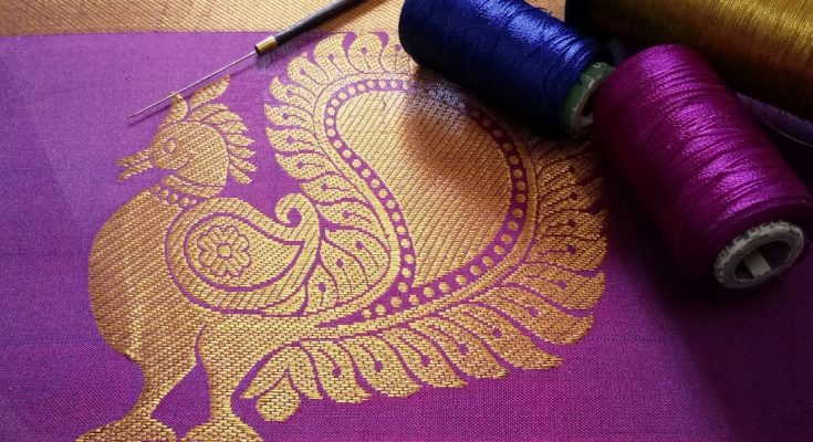 eacock embroidery, aari work embroidery, maggam work embroidery, blouse designs, maggam work blouse designs,