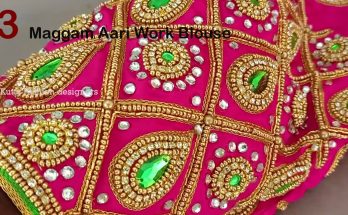 beautiful maggam work blouse designs, aari work blouse designs, maggam work blouse designs, blouse designs,