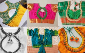 easy to stitch beautiful silk saree blouse designs latest pattu saree blouse designs back side
