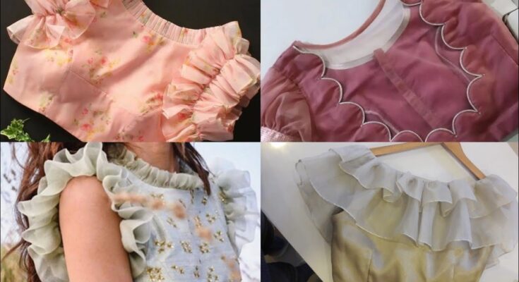 new model blouse designs,trending blouse disigns