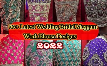 latest maggam work blouse designs bridal work blouse designs