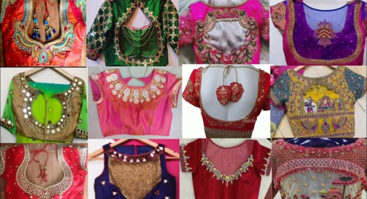 new style blouse designs